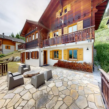 Beautiful In Le Bouveret With Garden Chalet