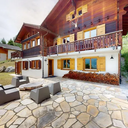 Alpstuga Beautiful In Le Bouveret With Garden