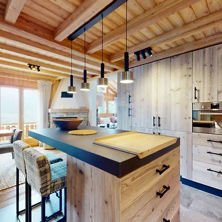 Beautiful In Le Bouveret With Garden Chalet Hérémence