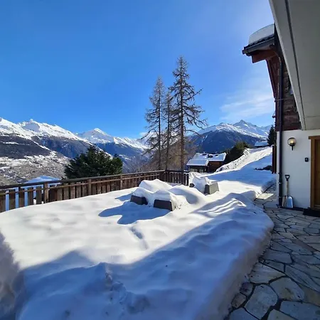 Chalet Beautiful In Le Bouveret With Garden Hérémence